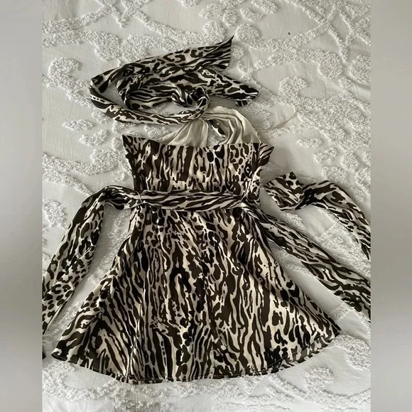 Banana Republic Satin Mini Dress - Picture 2 of 6